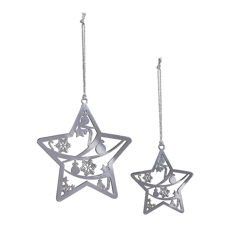 Season to Sparkle Ornament Star Metal Set