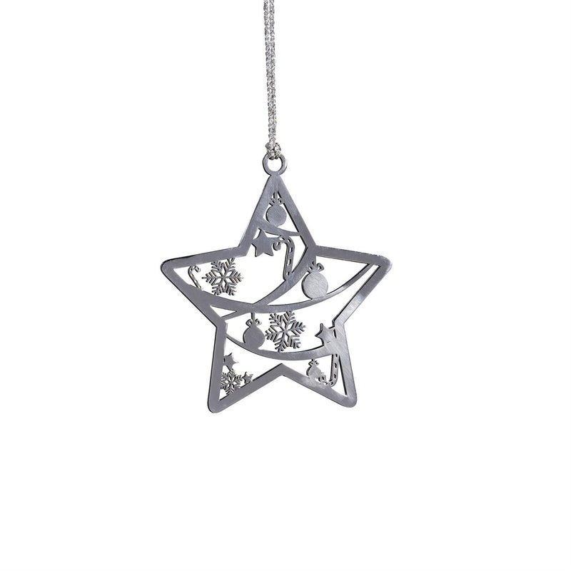 Season to Sparkle Ornament Star Metal Set