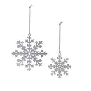 Season to Sparkle Ornament Snowflake Metal Set