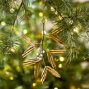 6" Metal Mistletoe Hanging Décor