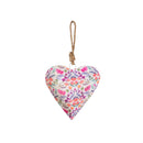 Petal Paradise Heart Shaped Metal Hanging D√©cor Set