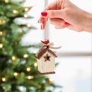 Resin Birdhouse Ornament, 2 Asst