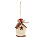 Resin Birdhouse Ornament, 2 Asst