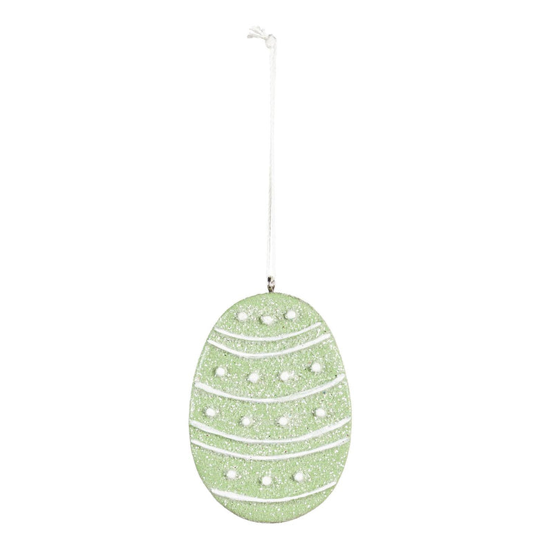 2.5" Egg Shaped Hanging D√©cor, 4 Asst.