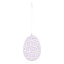 2.5" Egg Shaped Hanging D√©cor, 4 Asst.