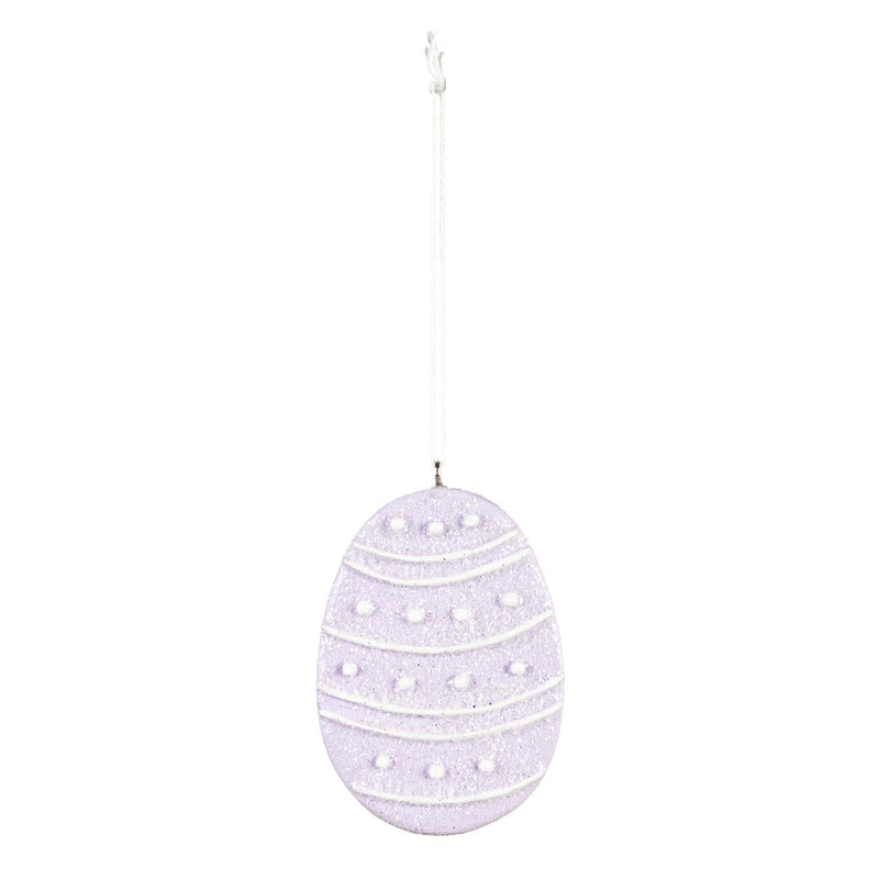 2.5" Egg Shaped Hanging D√©cor, 4 Asst.