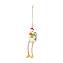 6.5" Resin Farm Animal with Dangling Legs Ornament