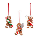 3.5" Resin Baking Gingerbread Ornament