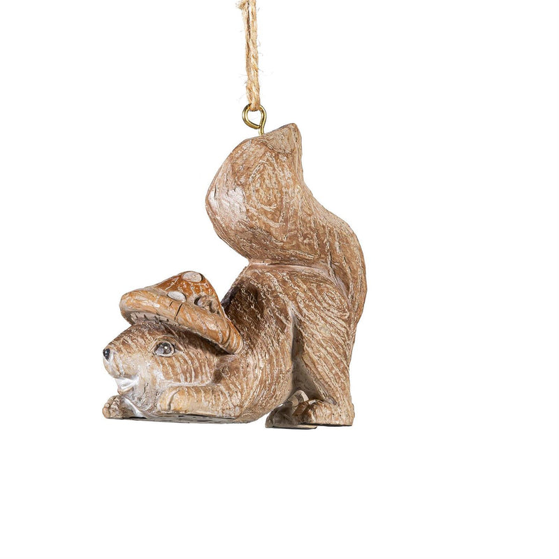 Woodland Storybook Ornament Animal Resin, Asst