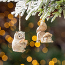 Woodland Storybook Ornament Animal Resin, Asst
