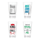 Father's Day Beer Pint Glass, 16oz, CDU