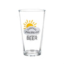 Beer Appreciation Pint Glass, 16oz, CDU