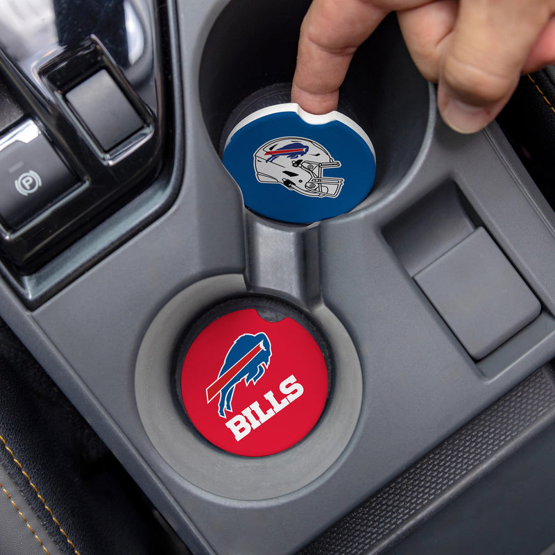 Buffalo Bills Car Coaster Set, 2pc