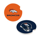Denver Broncos Car Coaster Set, 2pc