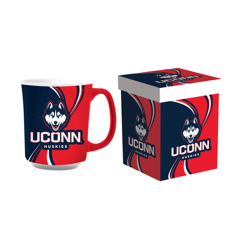 University of Connecticut, 14oz  Ceramic with Matching Box,3rca936