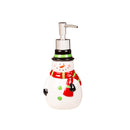 Ceramic Soap Dispenser, Reindeer/Santa/Snowman,3sdc004