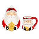 Ceramic Cookies for Santa Plate & Cup Set