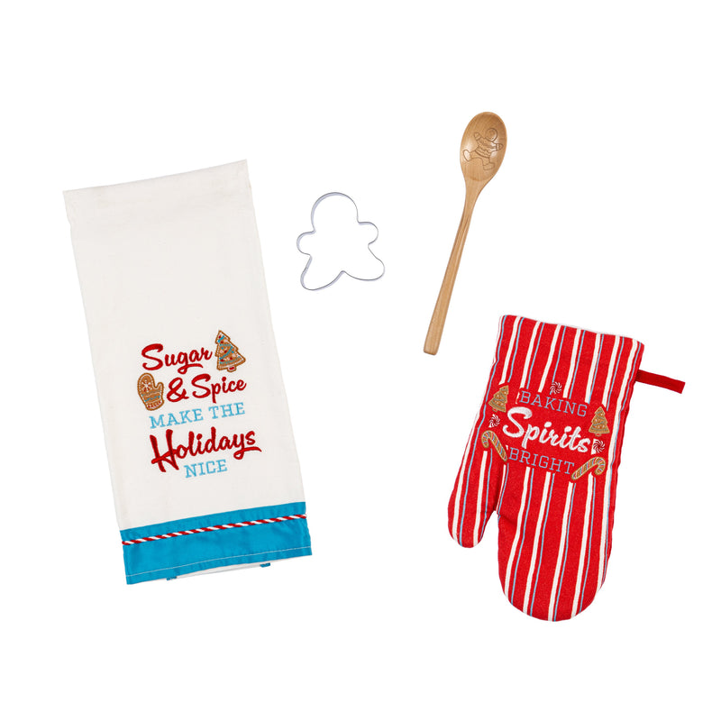 Holiday Gingerbread Baking Gift Set,3set022