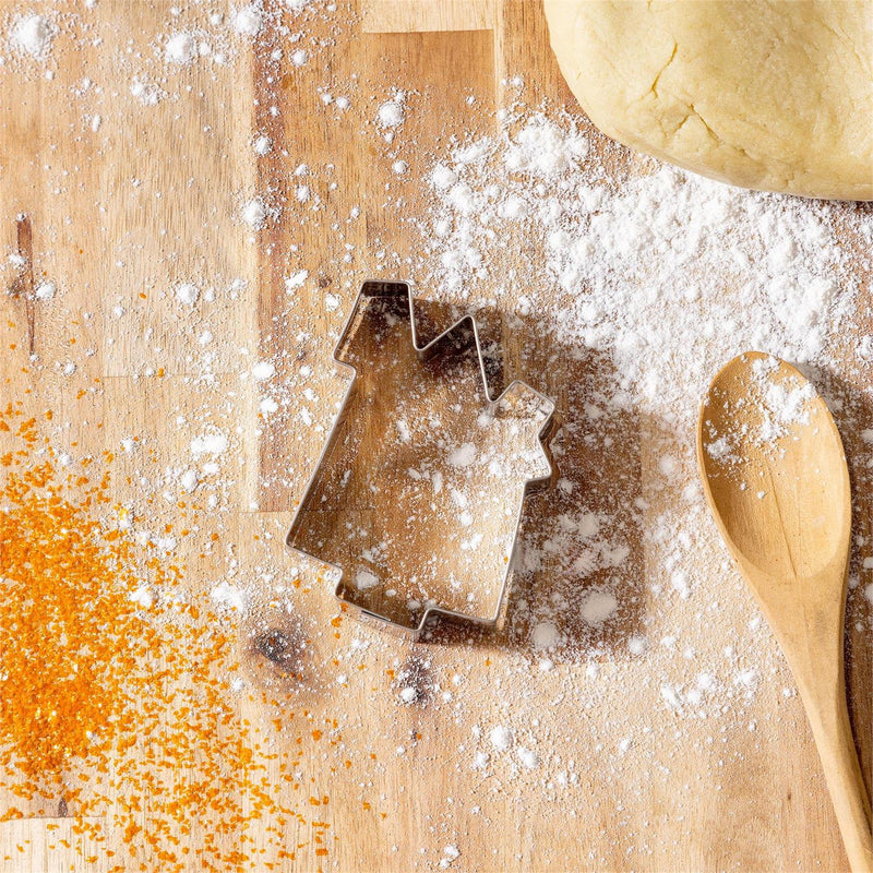 Trick or Sweets Tea Towel and Cookie Cutter Gift Set