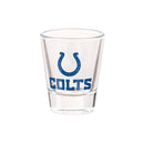 4-Piece Ceramic and Glass 2oz. Cup Set, Indianapolis Colts,3sg3813cgs