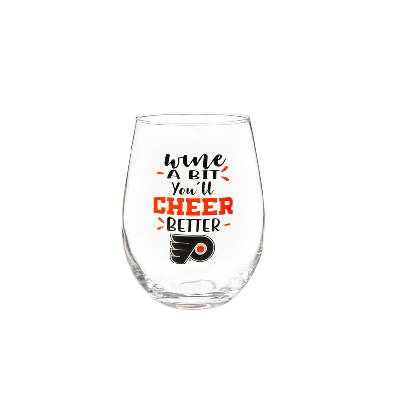 Philadelphia Flyers,¬¨¬®‚Äö√Ñ‚Ä†17oz Boxed Stemless Glass,3sl4370b