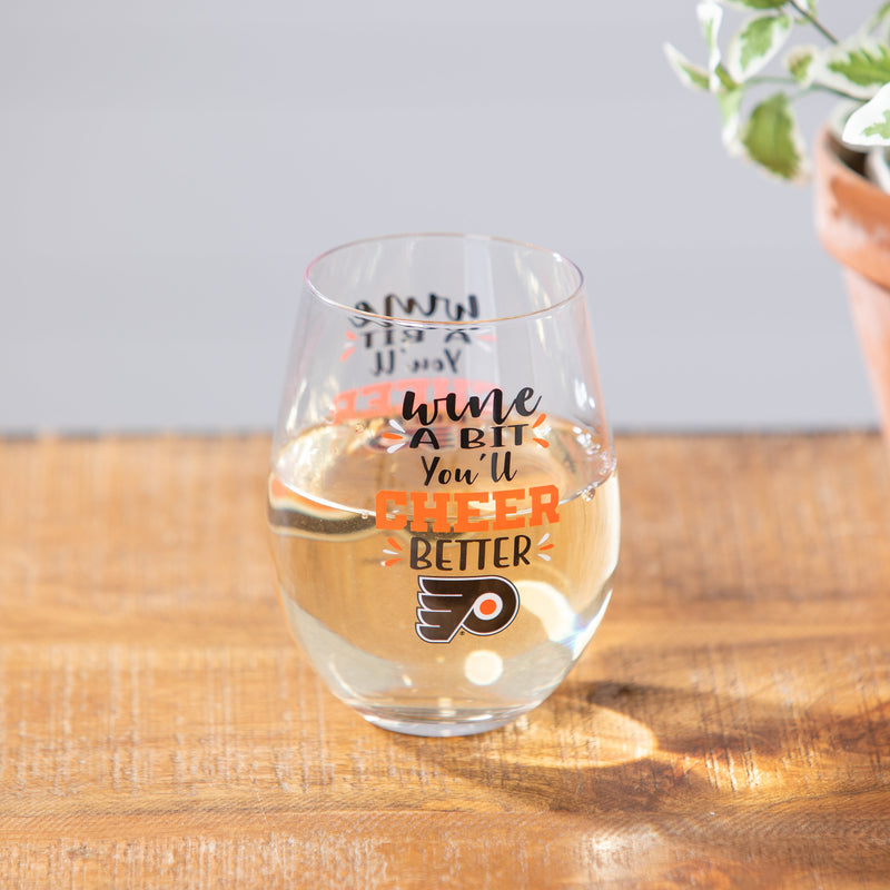Philadelphia Flyers,¬¨¬®‚Äö√Ñ‚Ä†17oz Boxed Stemless Glass,3sl4370b