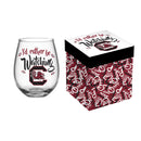 University of South Carolina, 17oz Boxed Stemless Glass