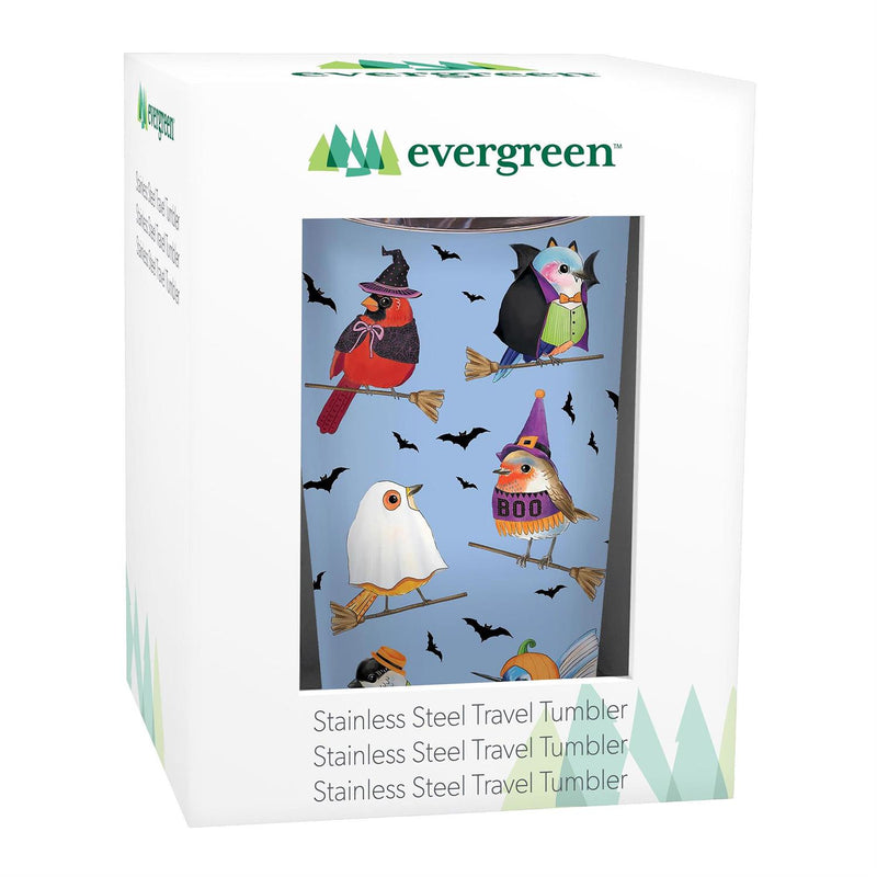 Witchy Warblers Double Wall Stainless Steel Tumbler, 20oz, Gift Box