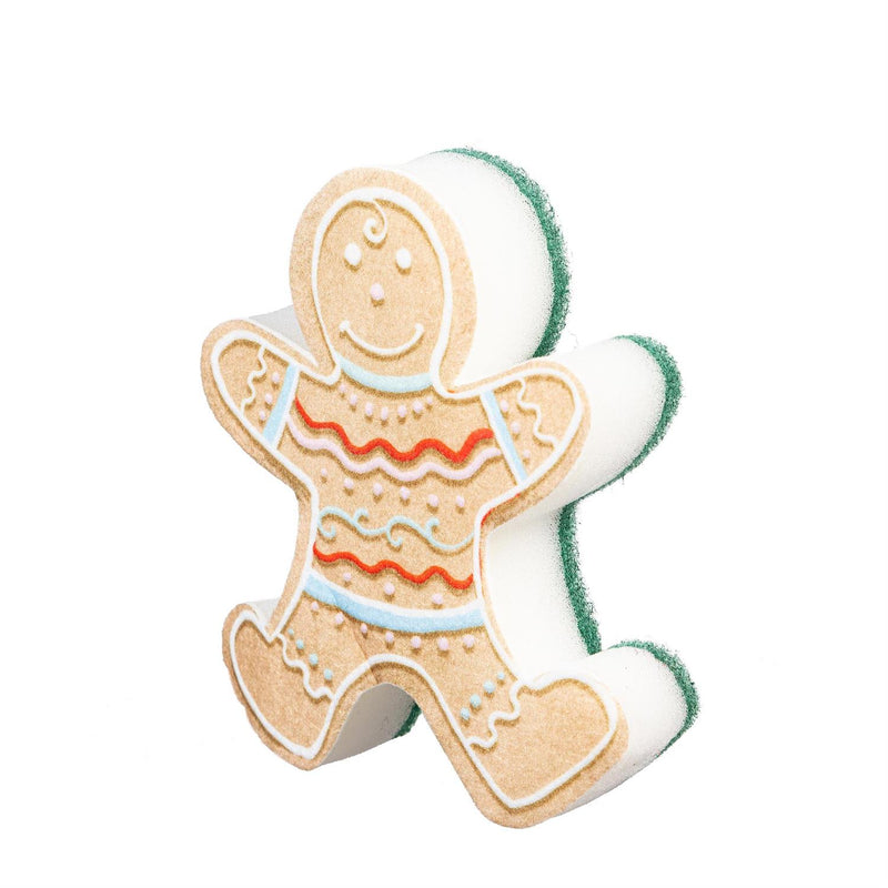 Baking Spirits Bright Kitchen Gift Set Glass Soap Dispenser and Sponge with Wood Crate Set