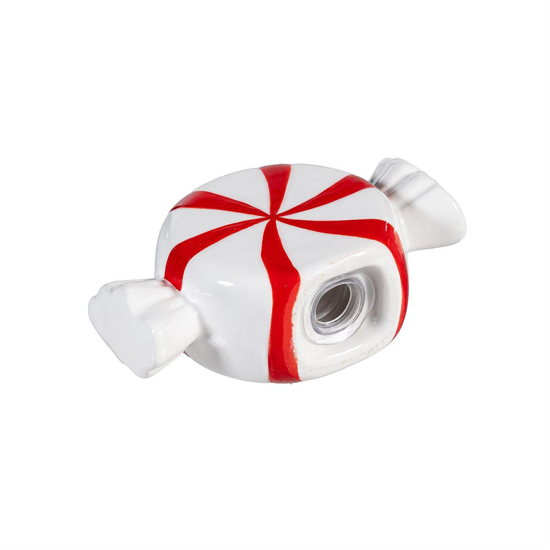 Baking Spirits Bright Salt & Pepper Shakers Ceramic Peppermint Candy, Set