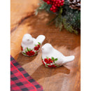 Ceramic Salt & Pepper Shakers Set, Christmas Joy