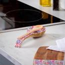 Petal Paradise Wood Spoon Rest, 10.25"L