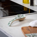 Olive Oasis Wood Spoon Rest, 10.25"L