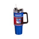 40oz Stainless Steel Mega Cup w/ Straw, New York Rangers,3ss4368cc