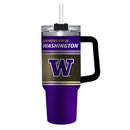 40oz Stainless Steel Mega Cup w/ Straw, Universitiy of Washington,3ss941cc