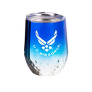 US Air Force, Electroplated Stainless Steel Stemless Cup, 12oz,3ssh5064w