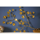 Metal Gilded Eucalyptus Stem