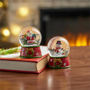 Heartfelt Cheer Water Globe Resin Christmas Character, 3.5", Asst of 2, CDU