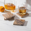 Marble Coasters, Set of 4