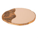 13" Wooden Enamel and Laser Etched Serving Board