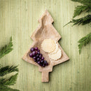 VivaStyle Serveware, Wood Serving Tray, Tree, 12"L