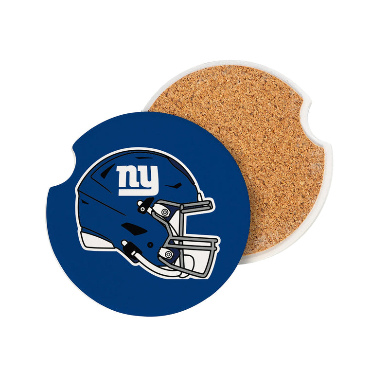 New York Giants Car Coaster Set, 2pc