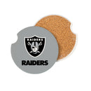 Las Vegas Raiders Car Coaster Set, 2pc