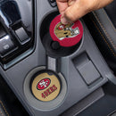San Francisco 49ers Car Coaster Set, 2pc
