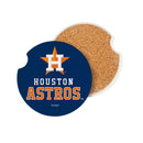 Houston Astros Car Coaster Set, 2pc