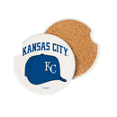 Kansas City Royals Car Coaster Set, 2pc