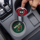Minnesota Wild Car Coaster Set, 2pc
