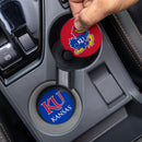 University of Kansas Car Coaster Set, 2pc
