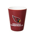 Arizona Cardinals 4-Piece Ceramic and Glass 2oz. Cup Set