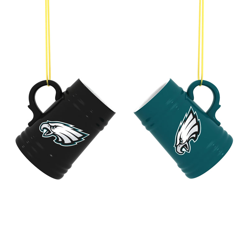 Philadelphia Eagles Ceramic Mini Stein, 3oz, set of 2